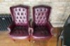 2 Chesterfield Style Chairs - 2