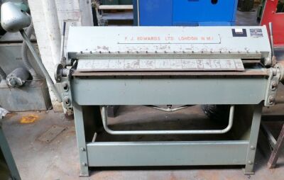 Edwards 4ft x 18g Box & Pan Folder