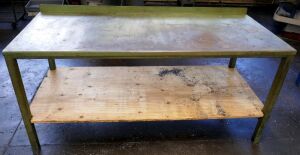 Steel Bench 1800x900x800mm