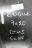 Evoque 9x20" ET45 Alloy Wheels 7 Off - 4