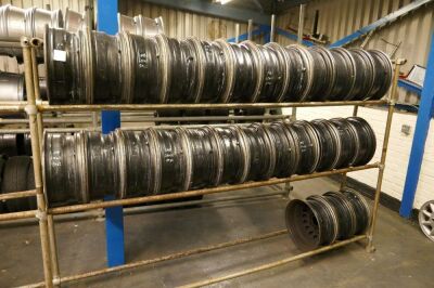 Assorted Quantity Of Steel Wheels