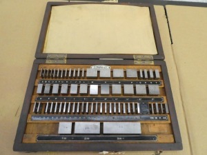 Huffman Ltd Slip Gauge Set 0-3"