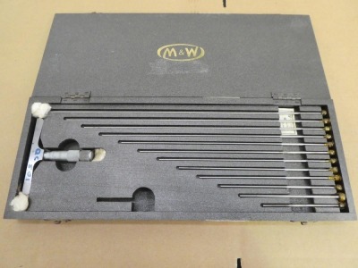 Moore & Wright 0-12" Depth Micrometer