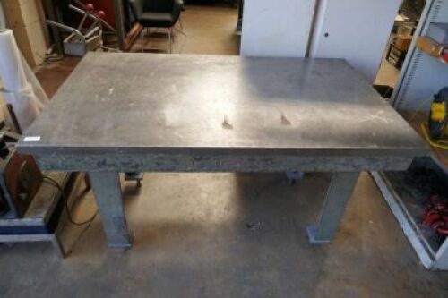 Cast Iron Surface Table 5 x 3Ft