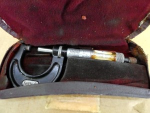 Starrett 0-1" External Micrometer