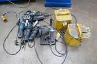 Assorted Grinders & Transformers