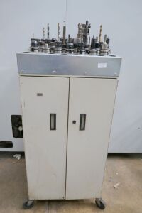 Mobile Tool Trolley & Assorted BT40 Tooling