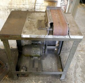 4" Belt Linisher 415v On Bench