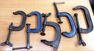 Assorted G Clamps