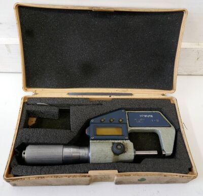 Mitutoyo 0-1" Digital Micrometer