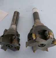 2 Off R8 Tipped Milling Cutters