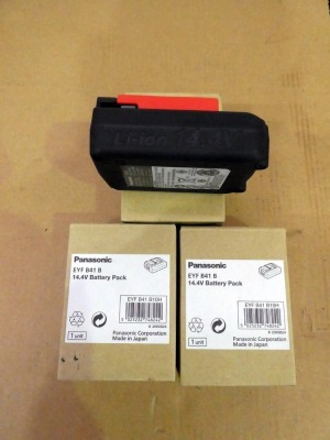 3 off Panasonic EYF B41 14.4v Battery Pack