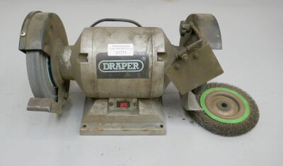 Draper Double Ended Grinder 6" 240v