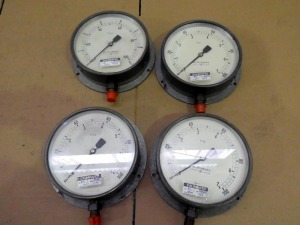 4 Off Bundenberg 0-100psi Test Gauges