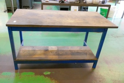 Steel Framed Bench