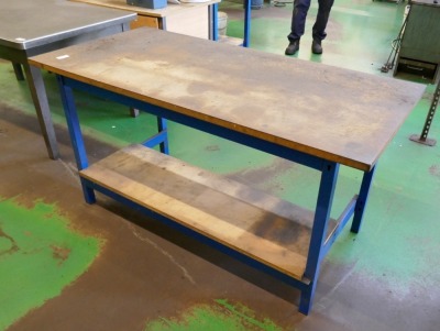 Steel Framed Bench