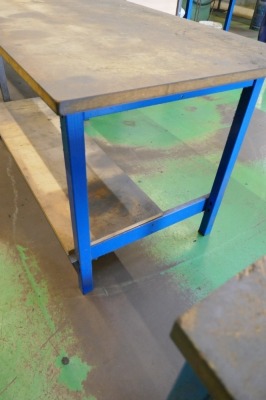 Steel Framed Bench