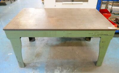 60" x 36" Cast Iron Table