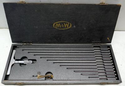 Moore & Wright Depth Micrometer 0-12"