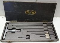 Moore & Wright Depth Micrometer 0-12"