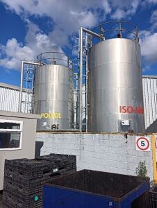 3 x Chemical storage tanks