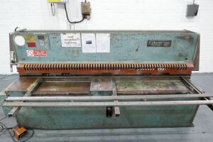 Edwards 6.5P/2500 hydraulic guillotine shear