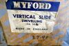 Myford Vertical Swivelling Slide - 5