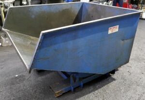 Large Tipping Skip Max Capacity 2000Kg