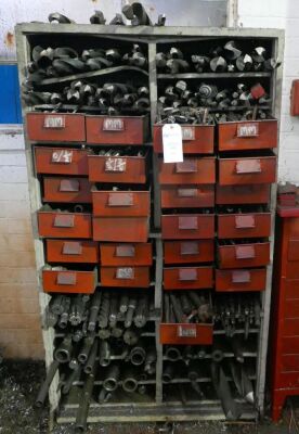 Rack Of Heavy Duty Drills, Taps & Reamers