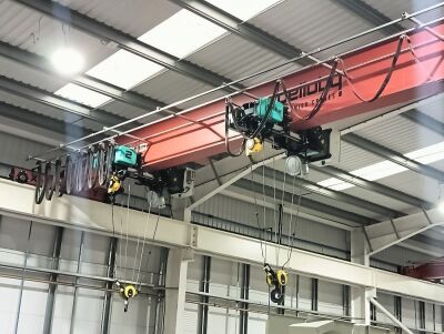 16 off Pelloby overhead cranes