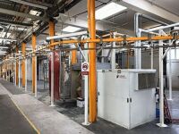 Junair / Gema Powder Coat Line Year 2014