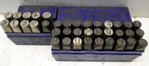 Assorted Large Number & Letter Stamps