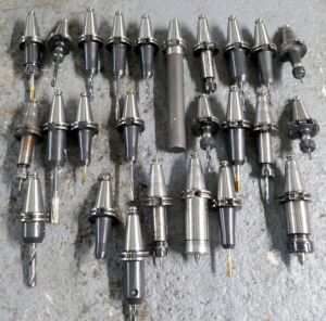 Assorted SK40 EM12 Tooling