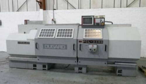 Dugard Chevalier FCL 2480 2 meter CNC Flat bed lathe