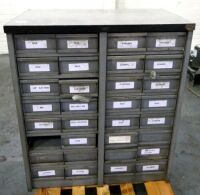 Tool Cupboard & Contents Of Fixings