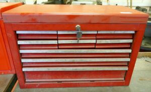 Bench Top Tool Box & Keys