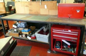 Steel Work Bench 2400x1400x900mm
