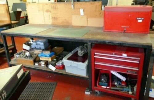 Steel Work Bench 2400x1400x900mm