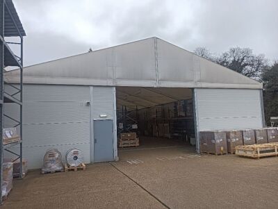 Temporary Warehouse Approx 30m x 15m