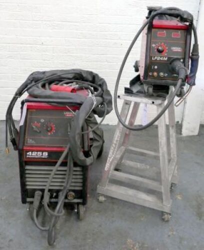 Lincoln Powertec 425S/LF24 A/C Mig Welder 415v