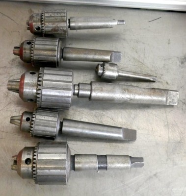 Assorted Jacobs Drill Chucks