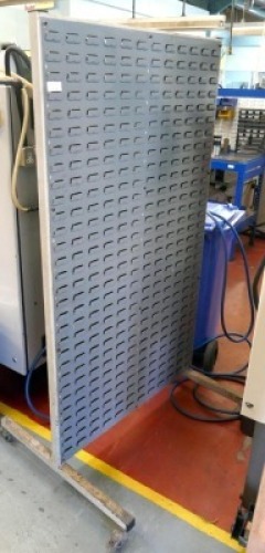 Mobile Tote Bin Rack