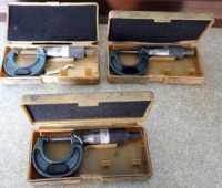 Mitutoyo 0-1" Micrometer 3 Off