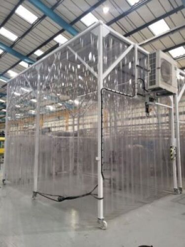 Connect 2 Cleanroom Approx 4m x 6m Mobile Clean Room. Part No. QD322 with Air Conditioning.