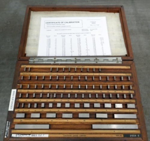 Coventry Gauge Imperial Slip Gauges
