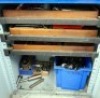 Steel Cabinet & Contents - 2