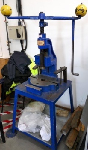 No 5 Flypress On Stand