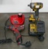 Dewalt Impact 1/2 Impact Driver & Milwaukee Drill Driver