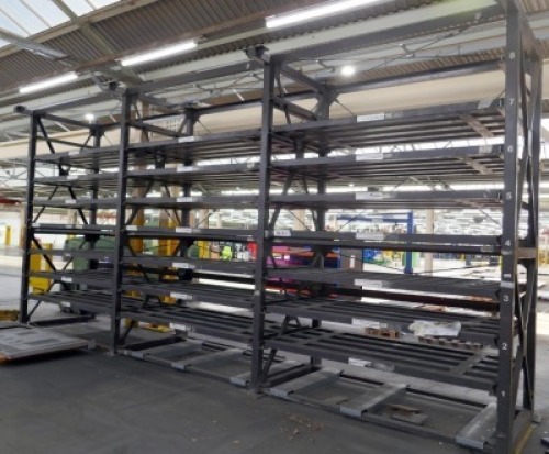 Heavy Duty Sheet Material Roller Racking