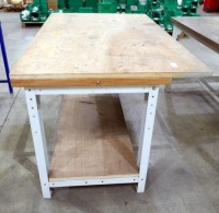 Wooden Top Work Bench